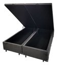 Ver imagem 4 de Cama Box Baú Queen com Blindagem Fabricação Própria Blindada - Suede - Cinza