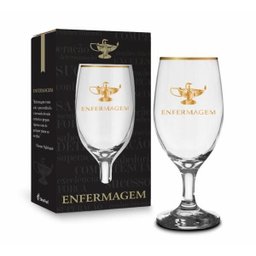 Taça Windsor Curso Enfermagem 330Ml Cerveja Chopp Brasfoot - 1