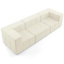 Ver imagem 7 de Sofá 3 Lugares para Sala Living Modular 264cm Lancaster F04 Veludo Bege - Lyam Decor