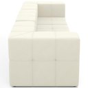 Ver imagem 5 de Sofá 3 Lugares para Sala Living Modular 264cm Lancaster F04 Veludo Bege - Lyam Decor