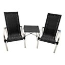 Ver imagem 2 de Kit 02 Cadeiras Matinhos + 01 Mesa Ilha Bella, Jardim, Area, Piscina, Sala, Lazer