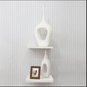 Ver imagem 2 de Prateleira quadrado 28x28x1,8cm Branco