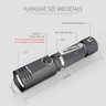 Lanterna Nicron N7 com base magnética 600 lumens - 5