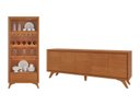 Ver imagem 1 de Conjunto Sala de Jantar Premium Buffet Naturalle Cristaleira Naturalle Mavaular