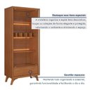 Ver imagem 6 de Conjunto Sala de Jantar Premium Buffet Naturalle Cristaleira Naturalle Mavaular