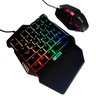 Teclado Gamer Uma Mão Mecânico 35 Teclas + Mouse Com Led RGB - 1