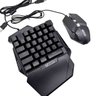 Teclado Gamer Uma Mão Mecânico 35 Teclas + Mouse Com Led RGB - 2