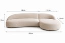 Ver imagem 3 de Sofá Luxuoso Sala de Estar Modular 290cm Aiko