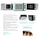 Ver imagem 3 de Forno Elétrico Turbo Profissional 4 esteiras 220v Anodilar:Branco