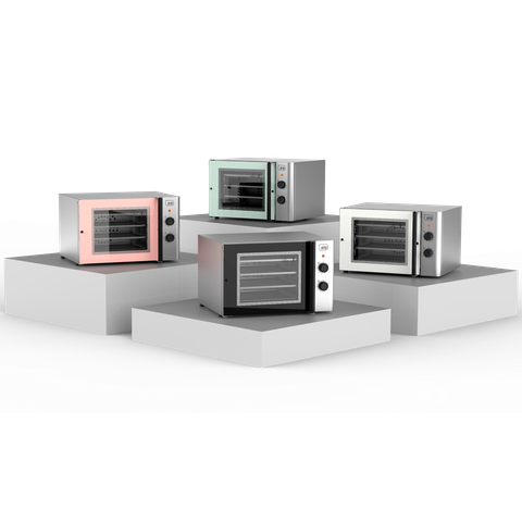 Forno Elétrico Turbo Profissional 4 esteiras 220v Anodilar:Branco