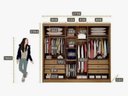 Ver imagem 3 de Guarda Roupa Casal 3 Portas 6 Gav Sollo Novo Horizonte. Cumaru