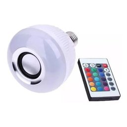 Lâmpada Som LED Rgb Bluetooth Musicas com Controle - 4 Lâmpada Som LED Rgb Bluetooth Musicas com Controle - 4