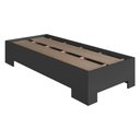 Ver imagem 1 de Cama de Solteiro para Colchão 188x78cm Multimóveis Cr40134 Grafite