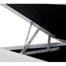 Base Box Baú Solteiro Sintético Branca - 45x88x188 - 2