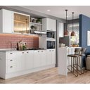 Ver imagem 1 de Cozinha Completa Mdf Estilo Americana Modulável Lançamento Cor:branco