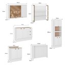 Ver imagem 4 de Cozinha Completa Mdf Estilo Americana Modulável Lançamento Cor:branco