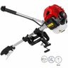 Motor Barco Popa Caiaque Rabeta Vertical 52cc Com Embreagem - 1