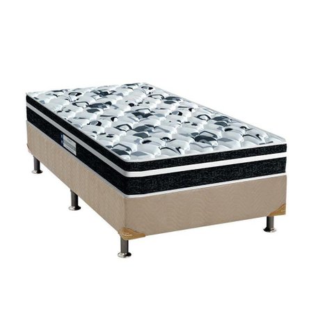 Cama Box Colchão Anatômico Probel D45/ep Prodormir Advanced Tech2000 Plusbase Suede Clean(88x188)