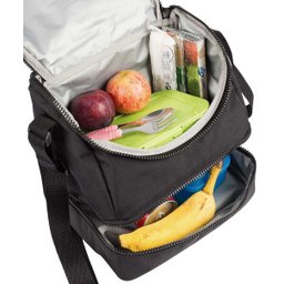 Lancheira 2 Compartimentos Sestini Lunch Crinkle Turquesa - 4