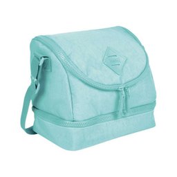 Lancheira 2 Compartimentos Sestini Lunch Crinkle Turquesa - 2