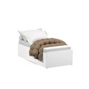 Ver imagem 2 de Cama Multiuso 3 em 1 Matrix Branco - Tebarrot Móveis