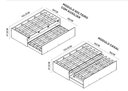 Ver imagem 5 de Cama Multiuso 3 em 1 Matrix Branco - Tebarrot Móveis