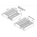 Ver imagem 5 de Cama Multiuso 3 em 1 Matrix Branco - Tebarrot Móveis