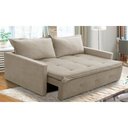 Ver imagem 1 de Sofá sem Caixa Retrátil e Reclinável 1,65m com Molas Maísa Boucle Adonai Estofados