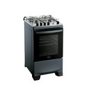 Ver imagem 1 de Fogão 4 Bocas a Gás Dako Supreme com Mesa de Inox e Forno 60l Titanium Bivolt