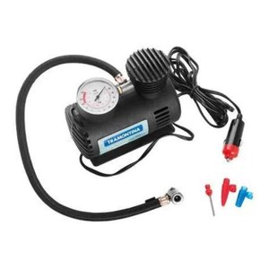 Compressor Ar Portátil para Carros 300 Psi 50 W 12v Cor Preto Tramontina