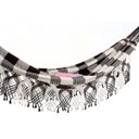 Ver imagem 1 de Rede de Dormir Bucho de Boi Casal Marrom Off White