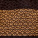 Ver imagem 5 de Rede de Dormir Bucho de Boi Casal Algodão Resistente Marrom Caramelo Luxo