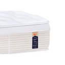 Ver imagem 5 de Colchão Solteirão Castor Espuma Visco Gel Molas Ensacadas Pocket Gold Star Vitagel Euro Pillow (96x203x32)