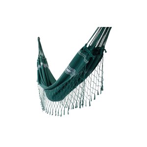 Rede de Dormir Solteiro Pernambucana Algodão Verde