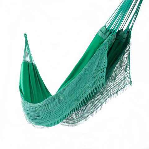 Rede de Dormir Sol a Sol Brim Verde