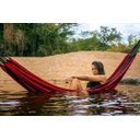 Ver imagem 4 de Rede de Dormir Amazona Camping Vermelha com Preto