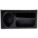 Ver imagem 4 de Conjunto 2 Suportes Organizadores para Pia Porta Detergente Esponja e Sabão Brinox Preto