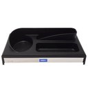 Ver imagem 5 de Conjunto 2 Suportes Organizadores para Pia Porta Detergente Esponja e Sabão Brinox Preto