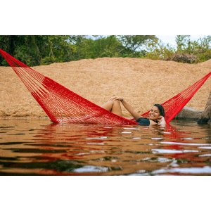Rede de Dormir Camping Tarrafa Vermelha