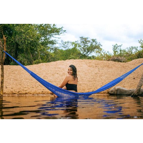 Rede de Dormir Camping Tarrafa azul