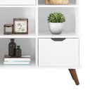 Ver imagem 6 de Nicho Organizador c/ 3 Gavetas Vintage Haia Q01 Branco - ADJ Decor