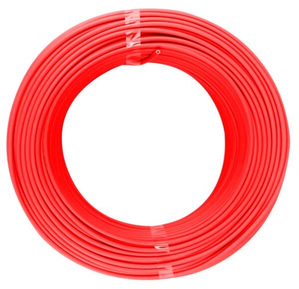 CABO FLEXIVEL VERMELHO 0,75MM 100 METROS - 4
