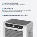Ver imagem 4 de Climatizador Wind Pro Mondial 260w Branco/cinza 220v - Cl-65l
