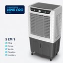 Ver imagem 2 de Climatizador Wind Pro Mondial 260w Branco/cinza 220v - Cl-65l