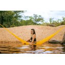 Ver imagem 1 de Rede de Dormir Camping Nylon Tarrafa Amarela