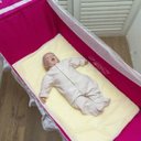 Ver imagem 3 de Rede de Dormir Berço infantil para Bebê Pink