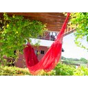 Ver imagem 2 de Rede de Dormir Sol a Sol Brim Vermelha