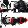Moto Eletrica Infantil Zippy Toys BMW S1000RR 12V Vermelha - 3