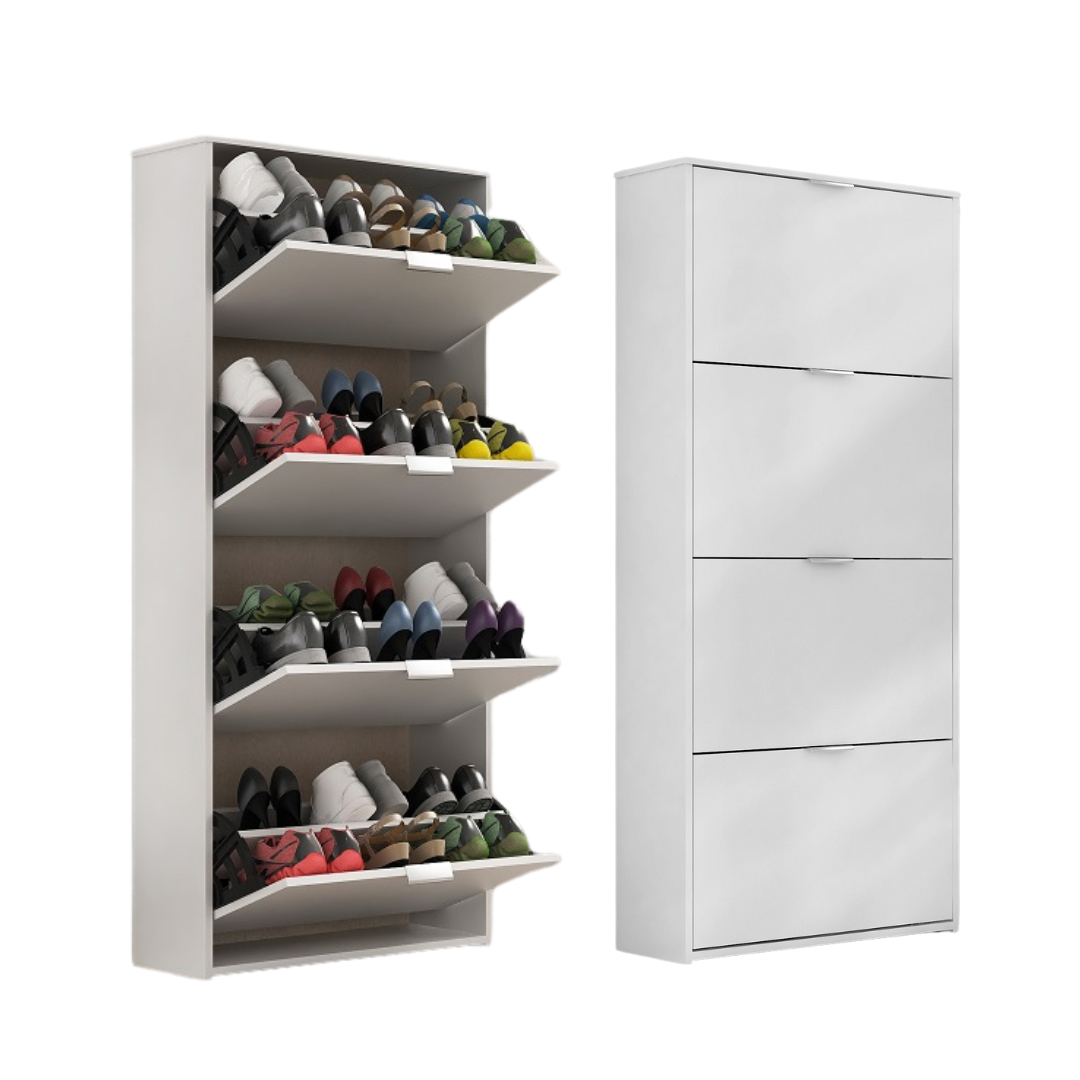 Sapateira 4 Portas Safira Branco Tonielque 147x67x24 (axlxp) - 3