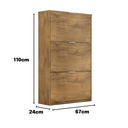 Ver imagem 3 de Sapateira 3 Portas Safira